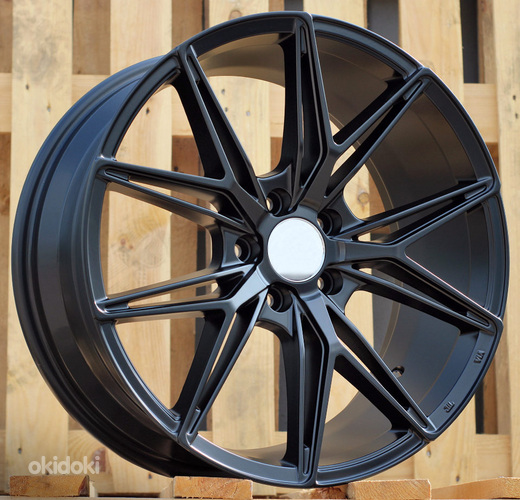 R18x8  5X112  ET  40  66.5  Y0036  Black Half Matt (BLHM)  For RACIN  (K2)