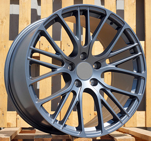 R21x9.5  5X130  ET  61  71.6  XFRGW1101  Gun Metal (GM)  For PORCH  (K3)  (FORGED (Rear+Front)) (1 foto / 1)