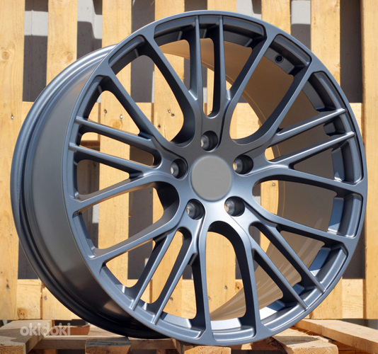R21x9.5  5X130  ET  61  71.6  XFRGW1101  Gun Metal (GM)  For PORCH  (K3)  (FORGED (Rear+Front))