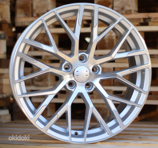 R18x8  5X112  ET  35  66.5  XFE30  (BY1373)  Machined Silver (MS)  For AUD  (P1)