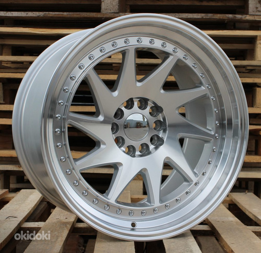 R19x9.5  5X120  ET  25  74.1  XFA39  Silver+Polished Lip (SP)  For BMW