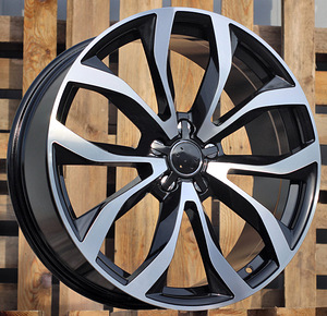 R20x8  5X112  ET  35  66.5  XF562  (QC101)  Black Polished+Powder Coating (MBPC)  For AUD  (K4) (1 foto / 1)