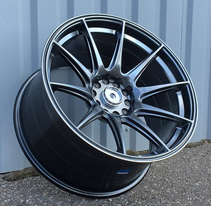 R18x9.75  10X114/120  ET  20  74.1  XF266  Hyper Black (HB)  For RACIN  (P2)  ((AKC 90 Eur) REAR+FRONT) (1 foto / 1)