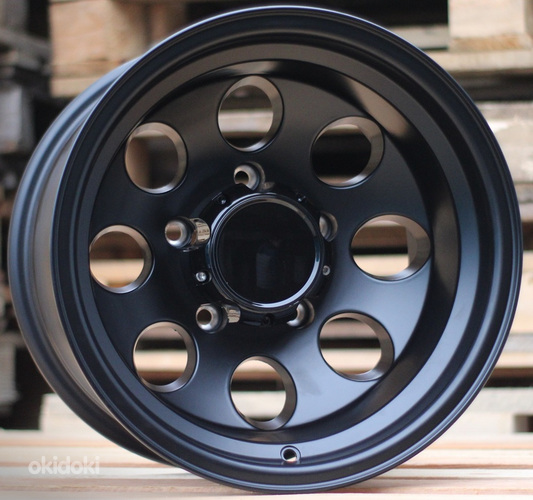 R15x10  5X139.7  ET  M44  110.1  XF171  Black Matt (BM)  For 4X4  (D1)