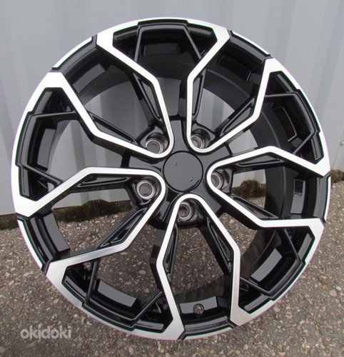 R17x7  4X100  ET  44  60.1  XF260  Black Polished (MB)  For RENAU  (R)