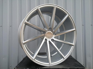 R17x7.5  5X114.3  ET  42  73.1  XF099  (QC177)  Silver Shining (SS)  For RACIN  (R)  ((AKC 70 Eur)(Right side) Style VOSSEN) (1 foto / 1)