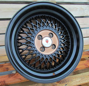 R16x9  4X100  ET  20  73.1  XF098  Machine Bronze (YM)  For RACIN  (R+D3) (1 foto / 1)