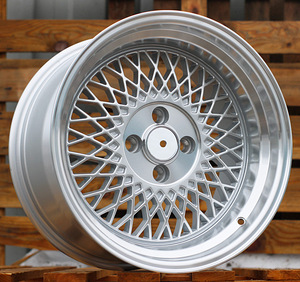 R16x8  4X100  ET  25  73.1  XF098  Machined Silver (MS)  For RACIN  (R)  (BBS Style) (1 foto / 1)