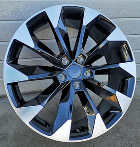 R19x7.5  5X112  ET  45  57.1  XE354  Black Polished+Powder Coating (MBPC)  For SKODA  (P1) (1 foto / 1)