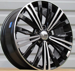 R18x7.5  5X112  ET  40  57.1  XE360  Black Polished+Powder Coating (MBPC)  For VW  (K7) (1 foto / 1)