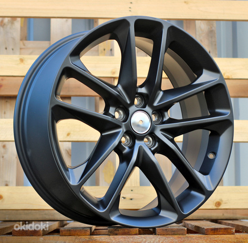 R20x8  5X115  ET  50  71.5  XE399  Black Half Matt (BLHM)  For DODGE  (P1)