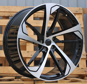 R19x8.5  5X112  ET  35  66.5  XE139  (BK5366)  Black Polished (MB)  For AUD  (P) (1 foto / 1)