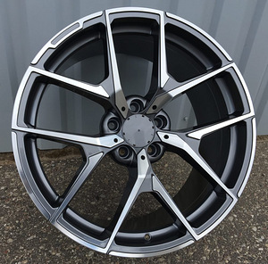 R20x9.5  5X112  ET  35  66.6  XE137  (BY1225)  Grey Polished (MG)  For MER  (P)  (Rear+Front (AKC 120 Eur)) (1 foto / 1)