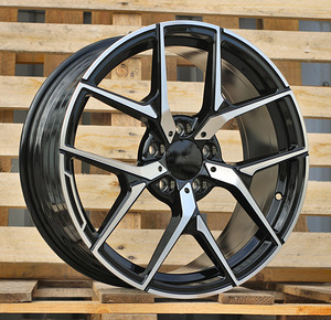 R18x8  5X112  ET  43  66.6  XE137  (YF5726)  Black Polished (MB)  For MER  (Z3)  (HYBRID FORGED) (1 foto / 1)