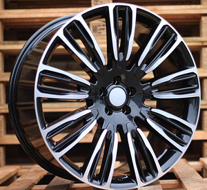 R22x9.5  5X120  ET  42.5  72.6  XE136  (FBX207)  Black Polished (MB)  For LAND  (Z6)  (HYBRID FORGED (For M14x1.5 bolts)) (1 фото из 1)