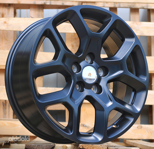 R17x7  5X110  ET  40  65.1  TL0460  Black Half Matt (BLHM)  For JEEP  (P1)  (JEEP/FIAT 500X)