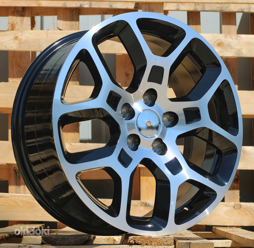 R17x7  5X110  ET  40  65.1  TL0460  Black Polished (MB)  For JEEP  (P1)  (JEEP/FIAT 500X)