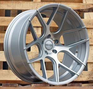 R20x9  5X120  ET  15  74.1  SSA03  (HX022)  Polished Silver Half Matt (MSHM)  For HAXER  (Z7+M)  (Rear+Front) (1 foto / 1)