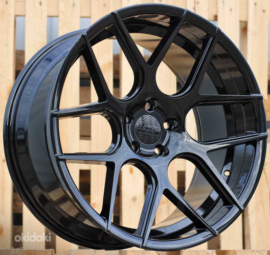 R18x9  5X120  ET  35  72.6  SSA03  (HX022)  Black (BL)  For HAXER  (Z7)  (Rear+Front)