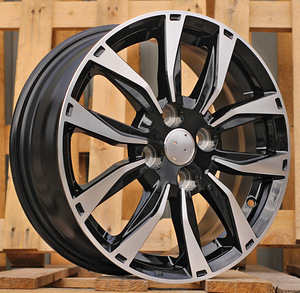 R15x6  4X100  ET  45  60.1  SW301  Black Polished (MB)  For RACIN  (P1) (1 foto / 1)
