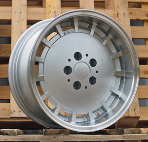 R16x9  5X112  ET  10  66.6  SW355  Silver+Polished Lip (SP)  For MER  (P1)  (Rear+Front) (1 foto / 1)