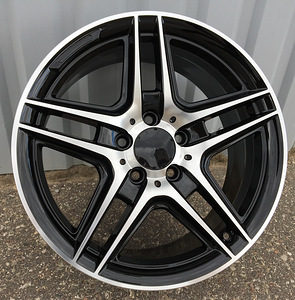 R17x7.5  5X112  ET  45  66.6  SSA02  Black Polished (MB)  For MER  (Z1) (1 foto / 1)