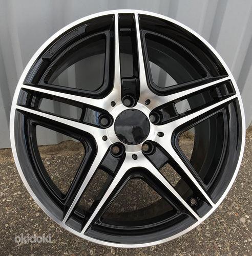R17x7.5  5X112  ET  45  66.6  SSA02  Black Polished (MB)  For MER  (Z1)