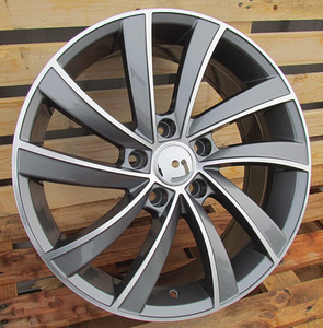 R18x7.5  5X112  ET  45  57.1  SK523  (FE025)  Grey Polished+Powder Coating (MGPC)  For SKODA  (P1) (1 foto / 1)