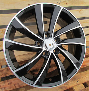 R16x6.5  5X112  ET  46  57.1  SK523  (BK5290)  Black Polished (MB)  For SKODA  (P) (1 foto / 1)
