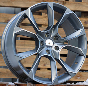 R18x8  5X112  ET  40  57.1  SK516  (BYD1310)  Grey Polished+Powder Coating (MGPC)  For SKODA  (P1+K5) (1 foto / 1)