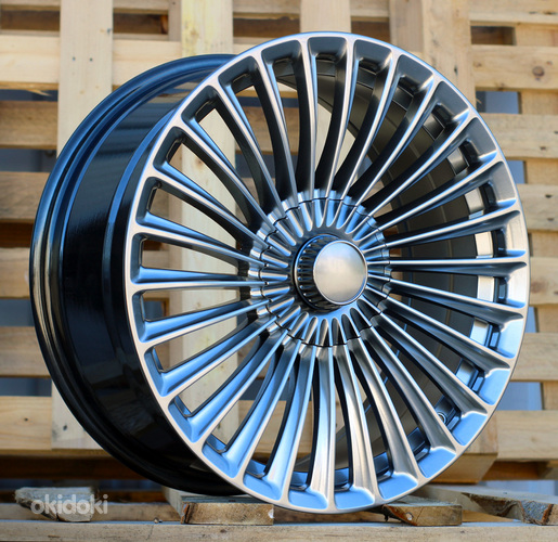 R18x8  5X112  ET  35  66.5  REW036  Hyper Black (HB)  For MER  (K3)
