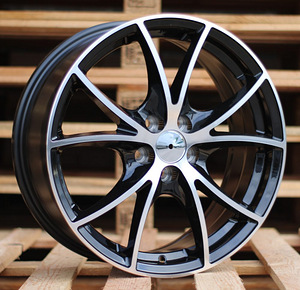 R15x6  5X110  ET  39  65.1  RL07  Black Polished (MB)  For RACIN  (K7)  ((AKC 55 Eur)) (1 foto / 1)