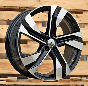 R20x8  5X108  ET  50.5  63.4  SF502  (YF5695)  Black Polished (MB)  For VOLVO  (K7)  (HYBRID FORGED) (1 foto / 1)