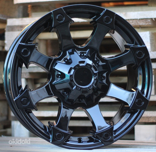 R17x8.5  10X127/139  ET  0  110.1  QC816  Black (BL)  For 4X4