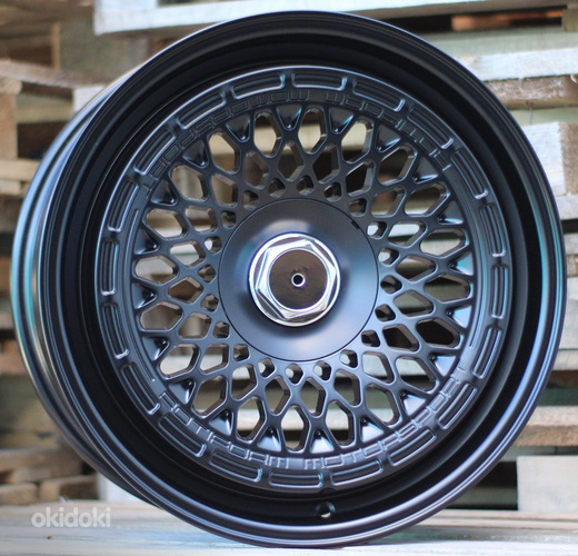 R18x8.5  10X112/120  ET  30  74.1  Q1308  Black Half Matt (BLHM)  For RACIN  (REAR+FRONT ROTIFORM MOTOSPORT)