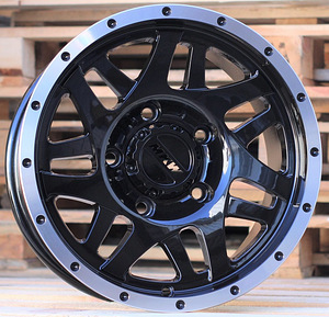 R15x8  5X139.7  ET  0  110.1  Q1509  Black+Polished Lip (BLPL)  For 4X4  (P) (1 foto / 1)