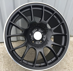 R18x8  5X120  ET  35  72.6  QC111  Black Half Matt+Polished Lip (BLHMPL)  For RACIN  (P+K4) (1 foto / 1)