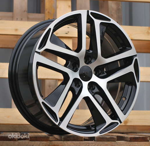 R16x7  5X108  ET  35  65.1  PG534  (BK5516)  Black Polished (MB)  For PEUG  (K2)