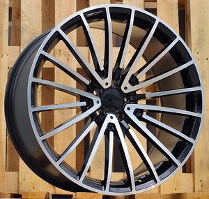 R18x9.5  5X112  ET  45  66.6  MR532  (8337R)  Black Polished (MB)  For MER  (Z5)  (Rear+Front) (1 foto / 1)