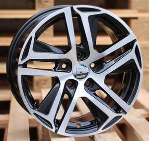R16x7  5X108  ET  35  65.1  PG534  (BK5516)  Black Polished+Powder Coating (MBPC)  For PEUG  (D5+L6) (1 foto / 1)