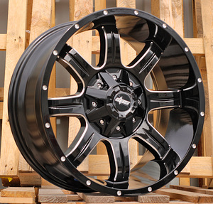 R20x9  10X139/150  ET  0  110.1  LU901  Black (BL)  For 4X4  (K3)  (Milling) (1 foto / 1)