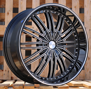 R22x9.5  12X135/139  ET  30  87.1  LU911  Black Polished (MB)  For 4X4  (K3) (1 foto / 1)