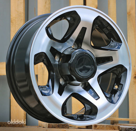 R16x7  5X150  ET  0  110.5  LU953  Black Polished (MB)  For RACIN  (K3)