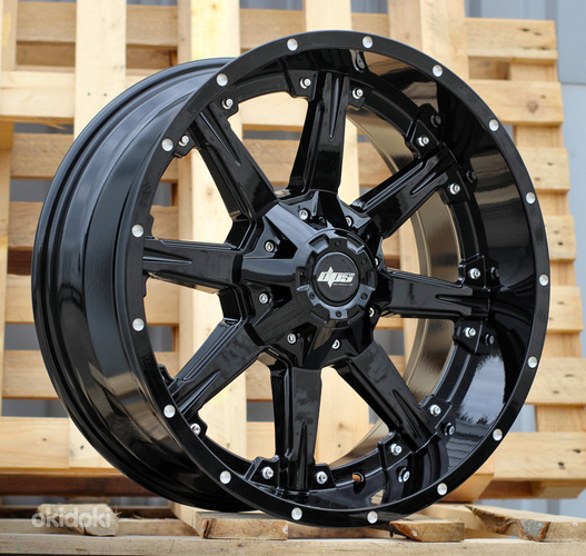 R20x9  10X139/150  ET  M12  110.1  LU406  Black (BL)  For 4X4  (K3)  (Milling)