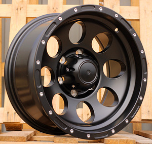 R16x8  6X139.7  ET  M20  110.1  LU521  Black Half Matt (BLHM)  For 4X4  (P1) (1 foto / 1)