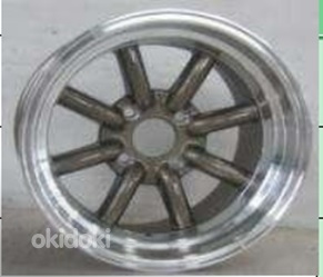 R14x6  4X100  ET  30  73.1  LU257  Black Matt (BM)  For RACIN  (K3)