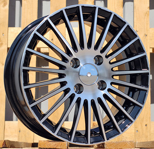 R14x5.5  4X100  ET  35  73.1  LU388  Black Polished (MB)  For RACIN  (K3) (1 foto / 1)