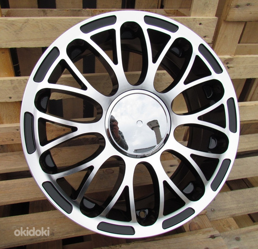 R15x6  4X98  ET  35  58.1  LU392  Black Polished (MB)  For FIAT  (P1)