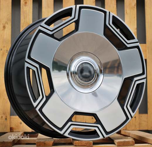 R23x10  5X130  ET  30  84.1  LTRGW105  (FB0988P)  Black Polished (MB)  For MER  (K7)  (FORGED G Class)
