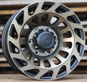 R15x8  6X139.7  ET  M10  110.1  L2143  Black+Bronze Polish (BLBR)  For 4X4  (P1)  (4X4) (1 foto / 1)